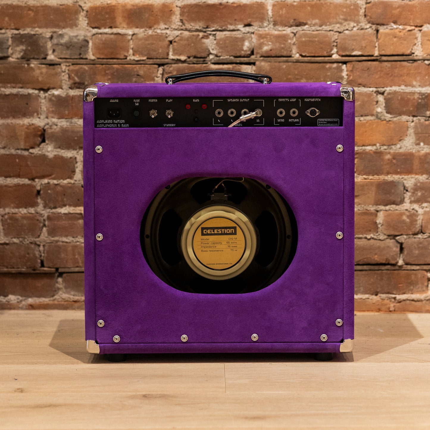 Amplified Nation Ampliphonix and Gain 22W 1x12 Combo - Tie-Dye / Purple Suede