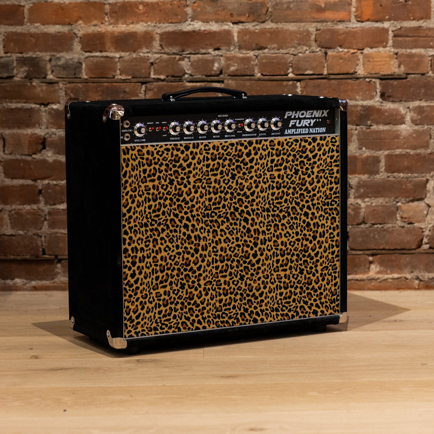 Amplified Nation Phoenix Fury 22W 1x12 Combo - Cheetah / Black Suede