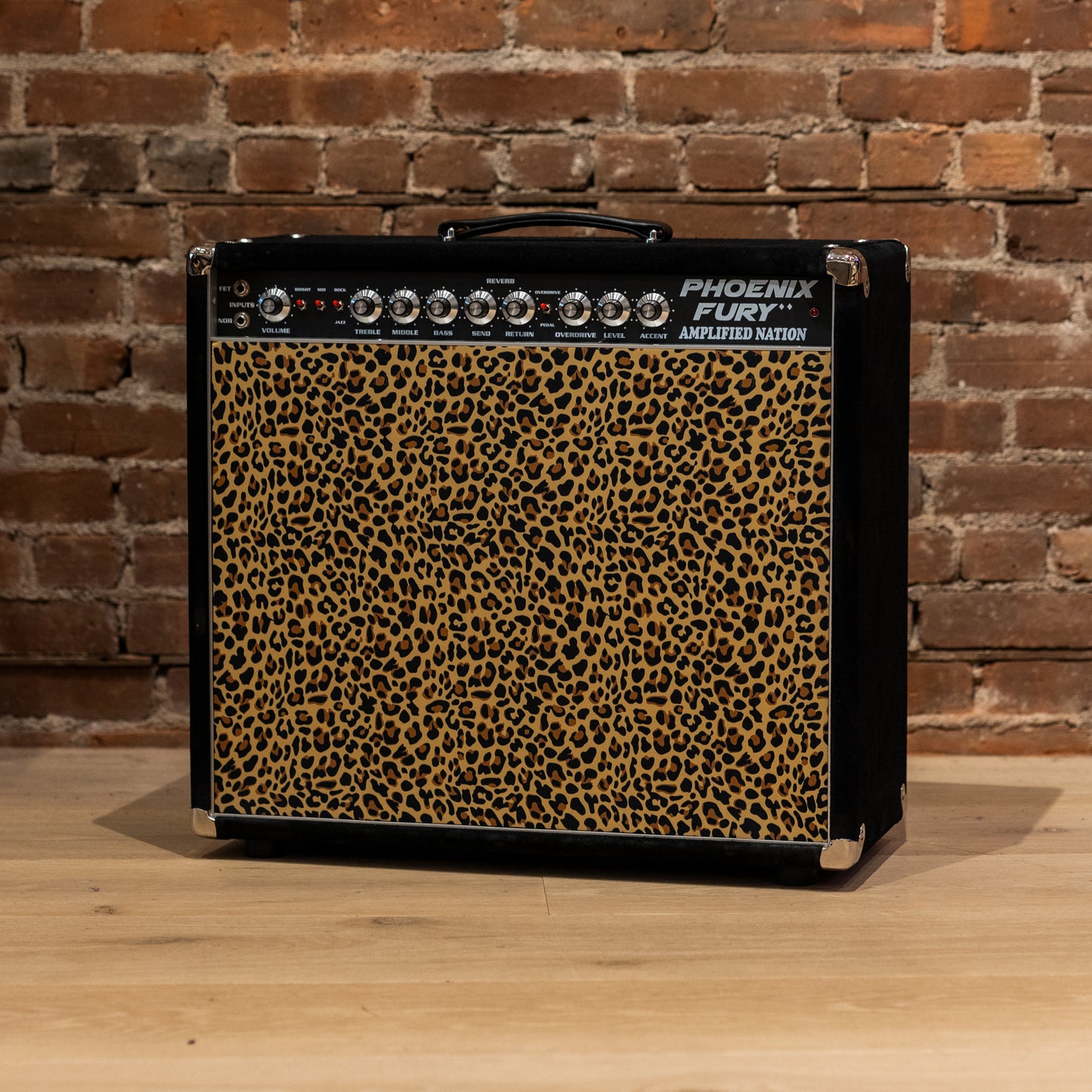 Amplified Nation Phoenix Fury 22W 1x12 Combo - Cheetah / Black Suede