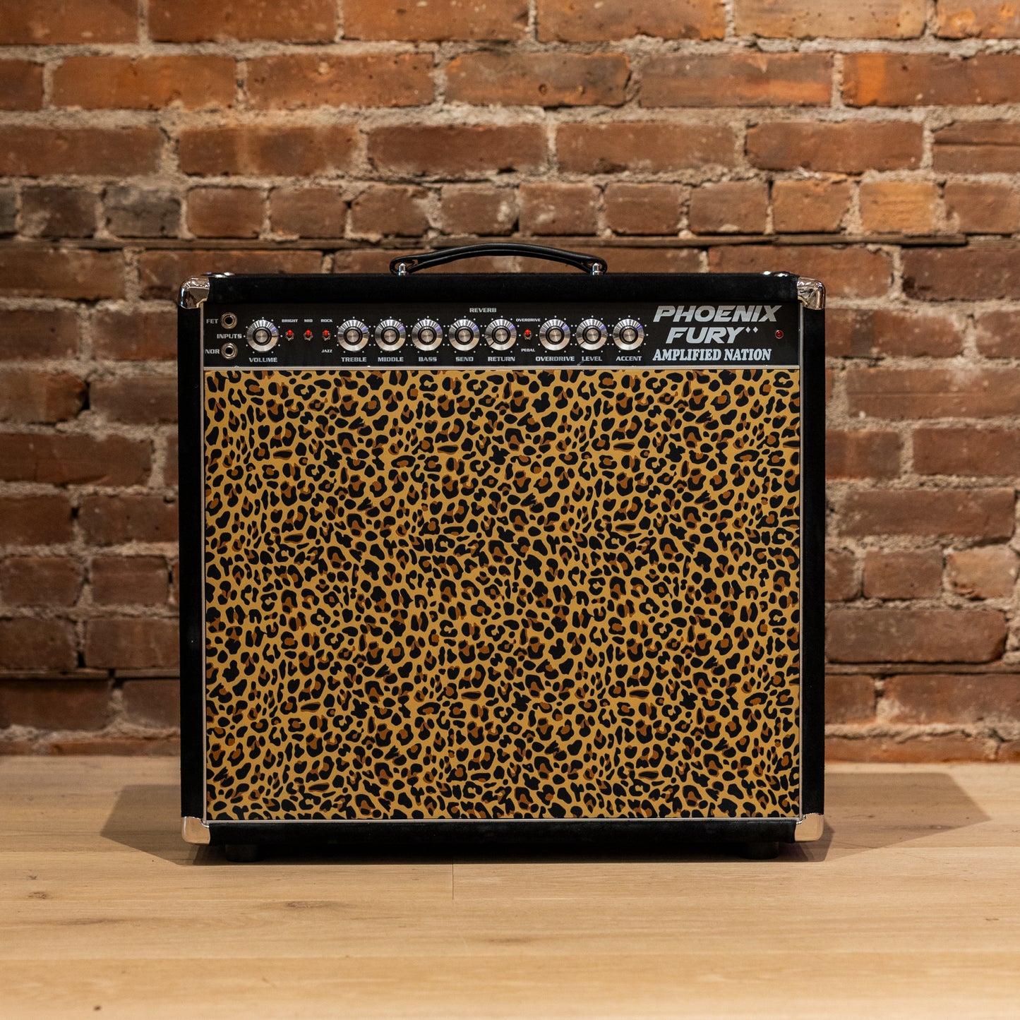 Amplified Nation Phoenix Fury 22W 1x12 Combo - Cheetah / Black Suede