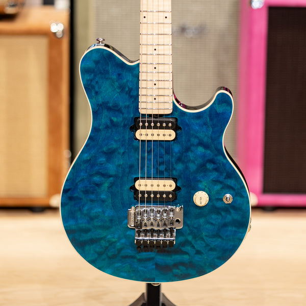 Ernie Ball Music Man 30th Anniversary Axis - Translucent Blue