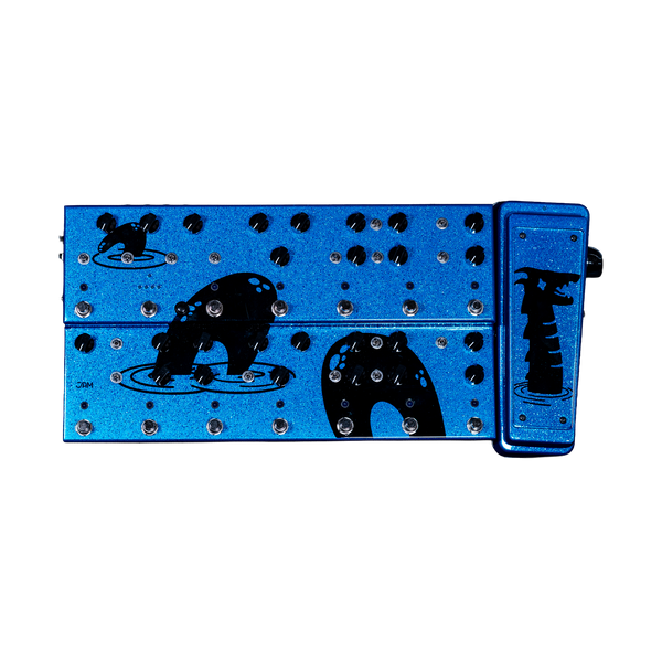JAM Pedals Custom Koch Ness Monster Supreme Multi Effects Pedal - Deep Sea