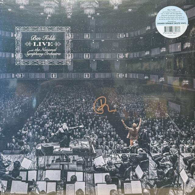 BEN FOLDS / LIVE WITH THE NATIONAL SYMPHONY ORCHESTRA (SIGNED)