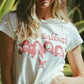 Women's Black Sabbath Baby Tee - White