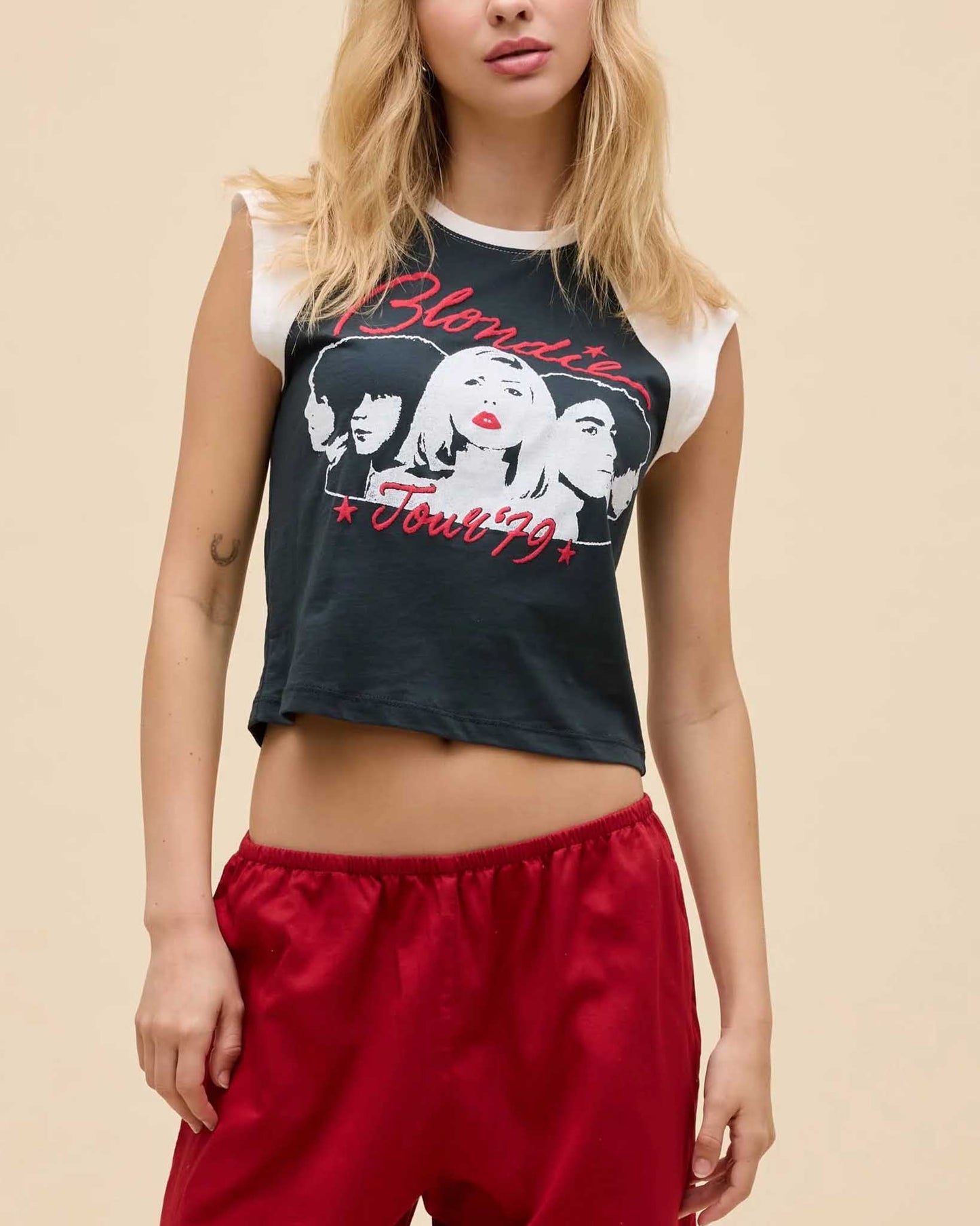 Women's Blondie Tour '79 Raglan Tank