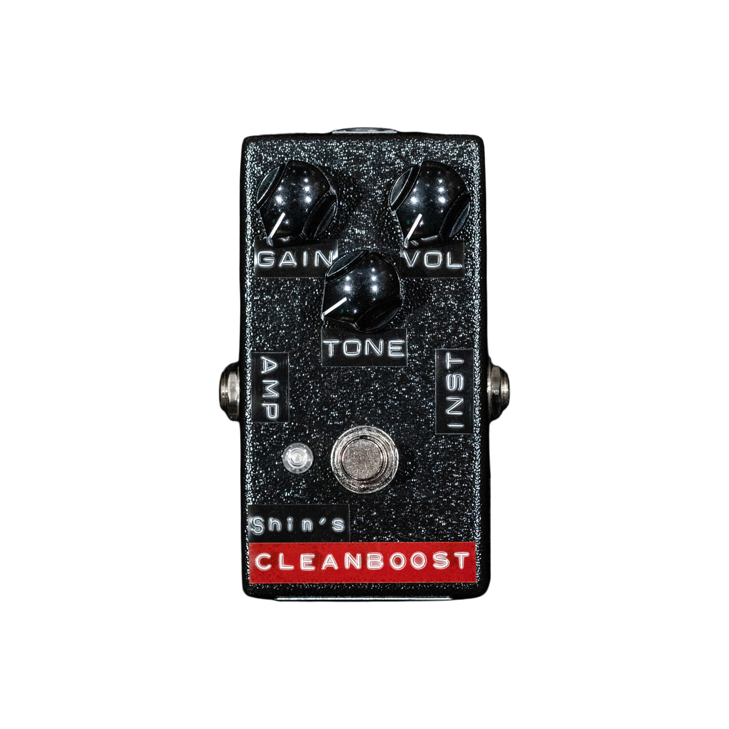 Clean Boost Custom Booster Pedal - Black Hammer