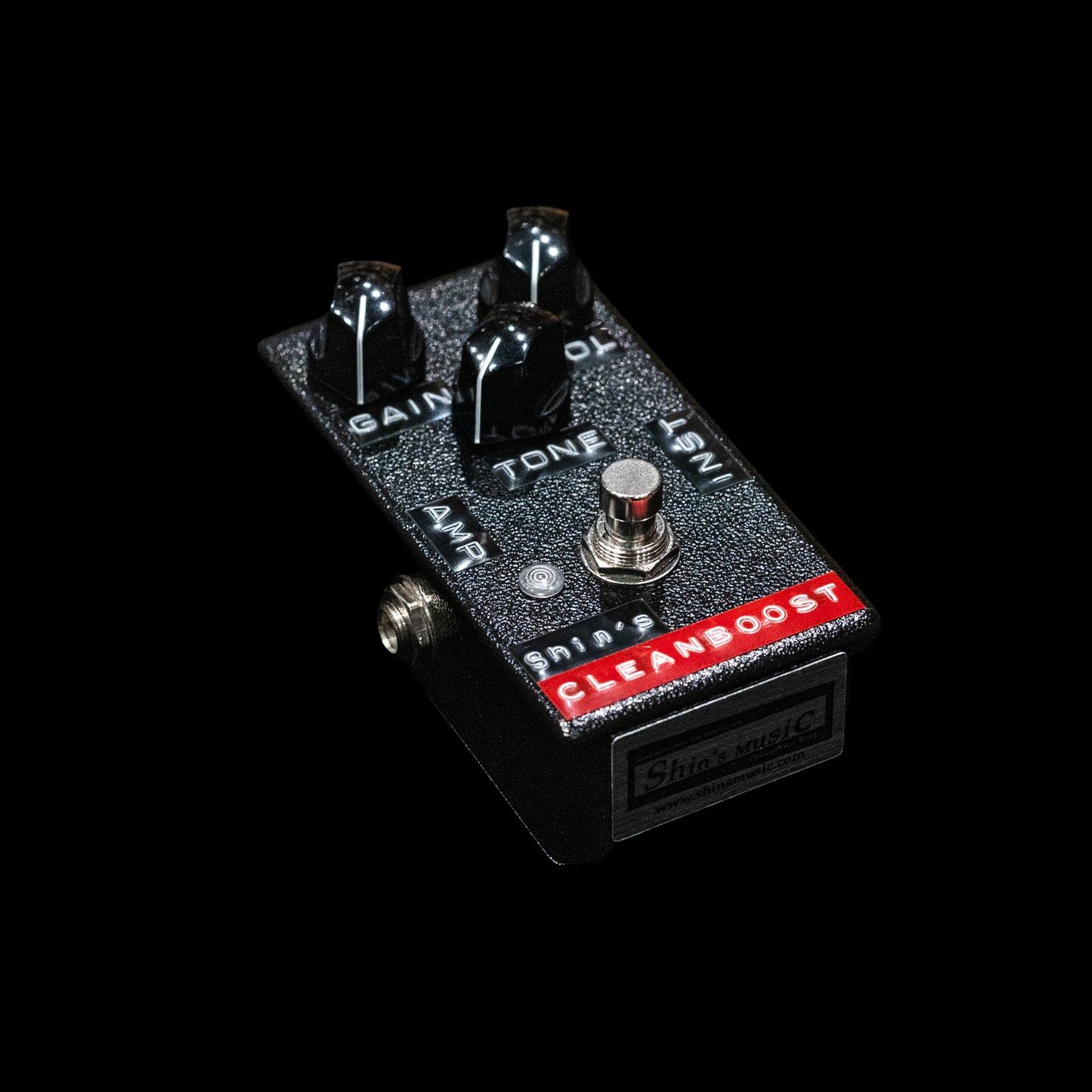 Clean Boost Custom Booster Pedal - Black Hammer
