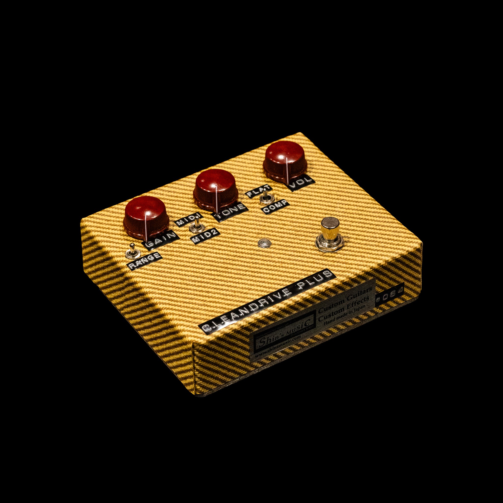 Shin's Music Clean Drive Plus Custom Drive / Booster Pedal