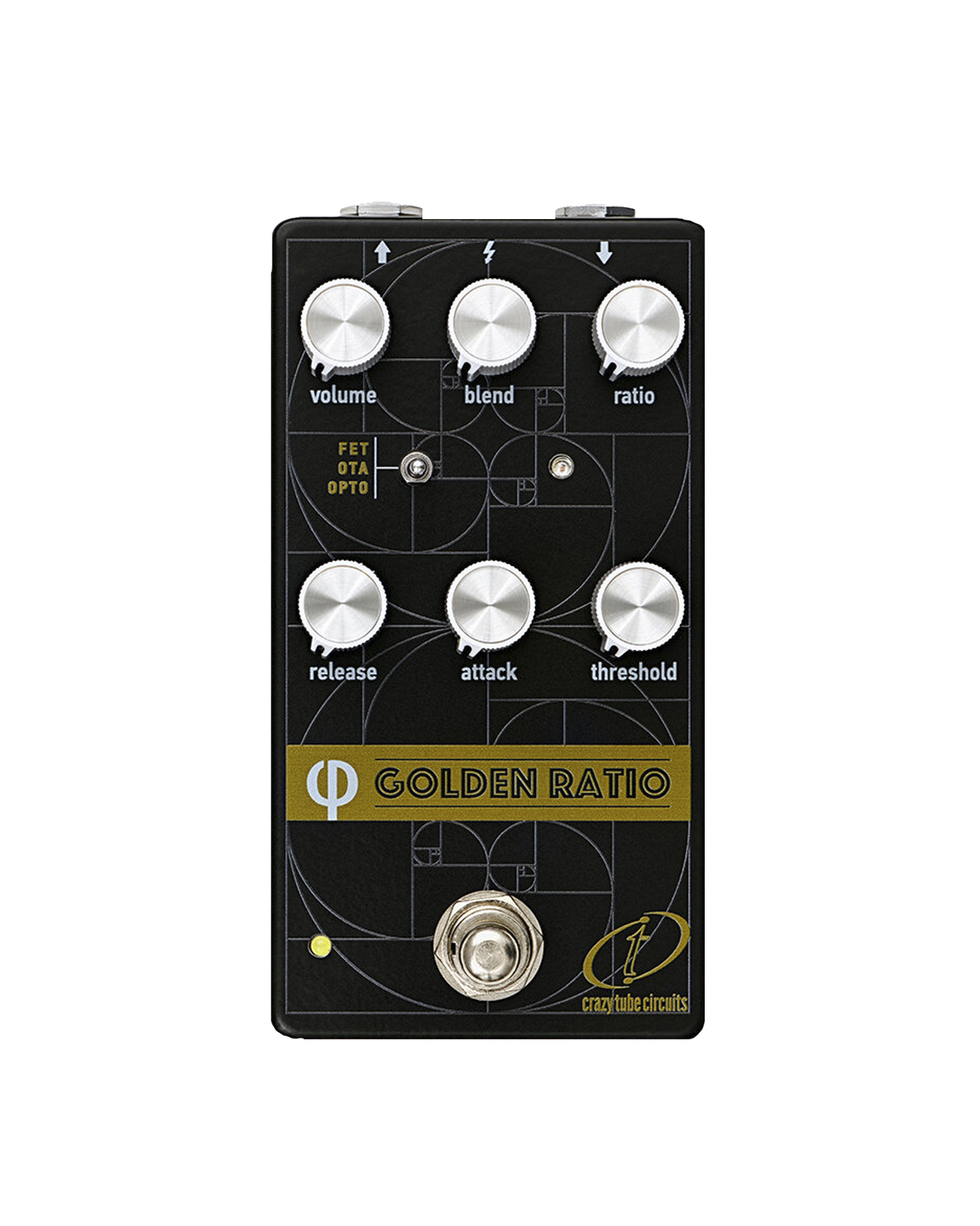 Crazy Tube Circuits Golden Ratio Phi V2 Compressor Pedal
