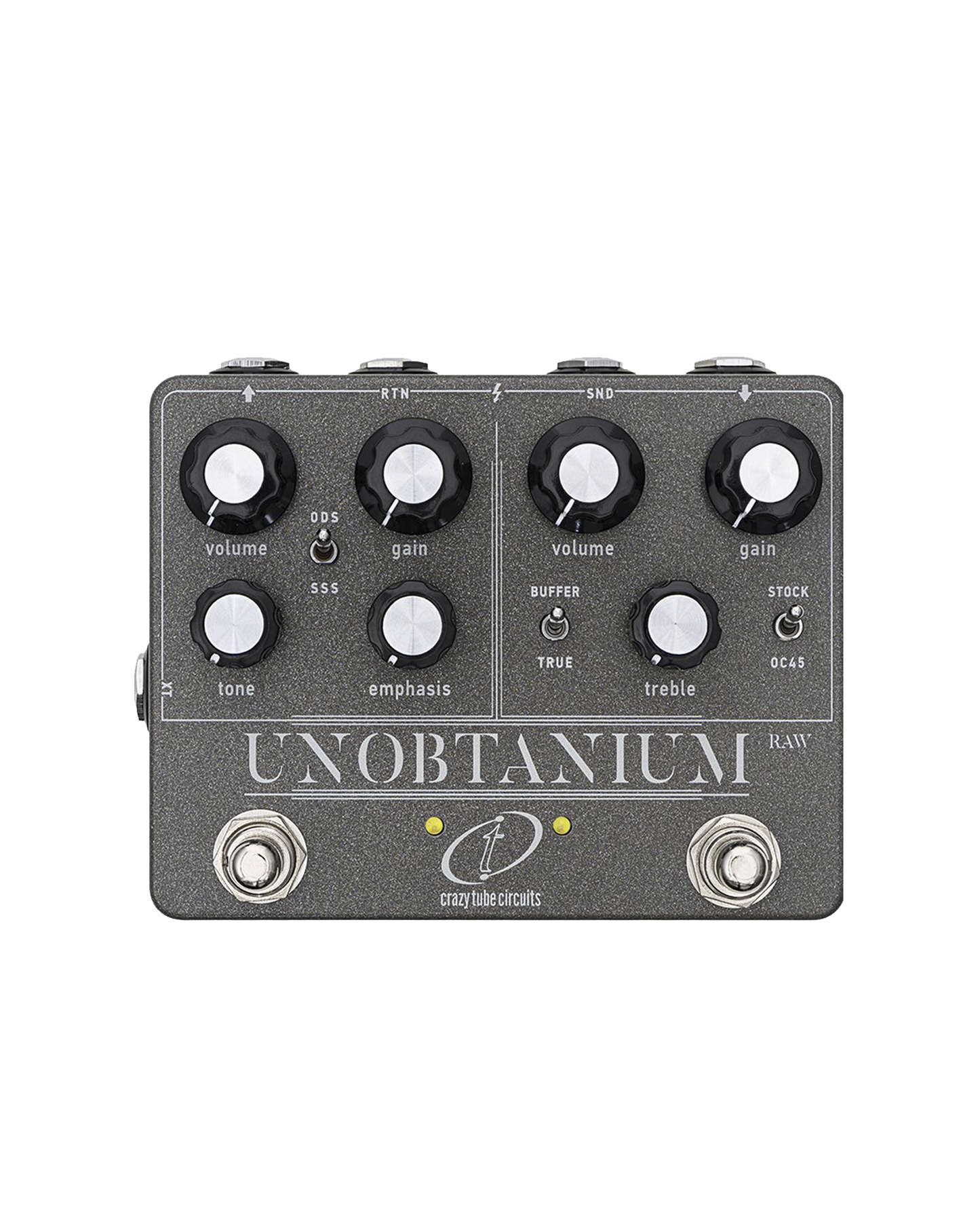 Crazy Tube Circuits Unobtainium RAW Overdrive Pedal