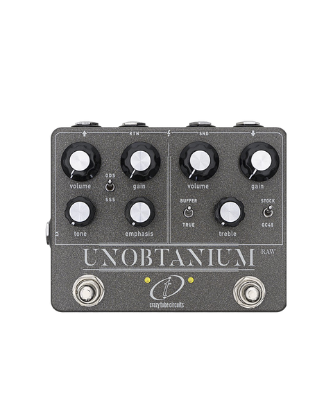 Crazy Tube Circuits Unobtainium RAW Overdrive Pedal – Round Hill