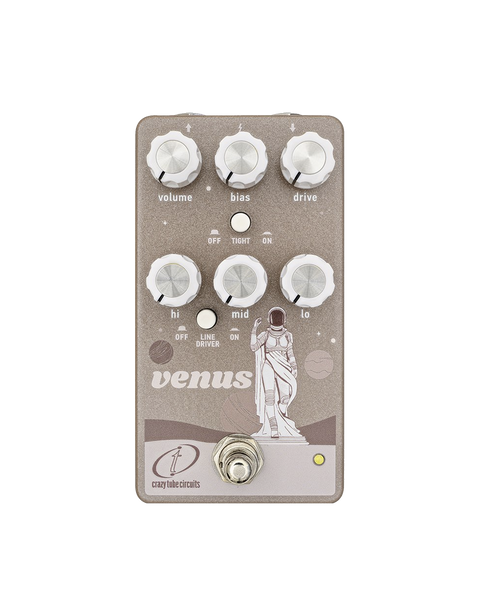Crazy Tube Circuits Venus Tube Overdrive Pedal – Round Hill Music Co