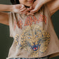 Women's Def Leppard Pyromania Tank - Mocha