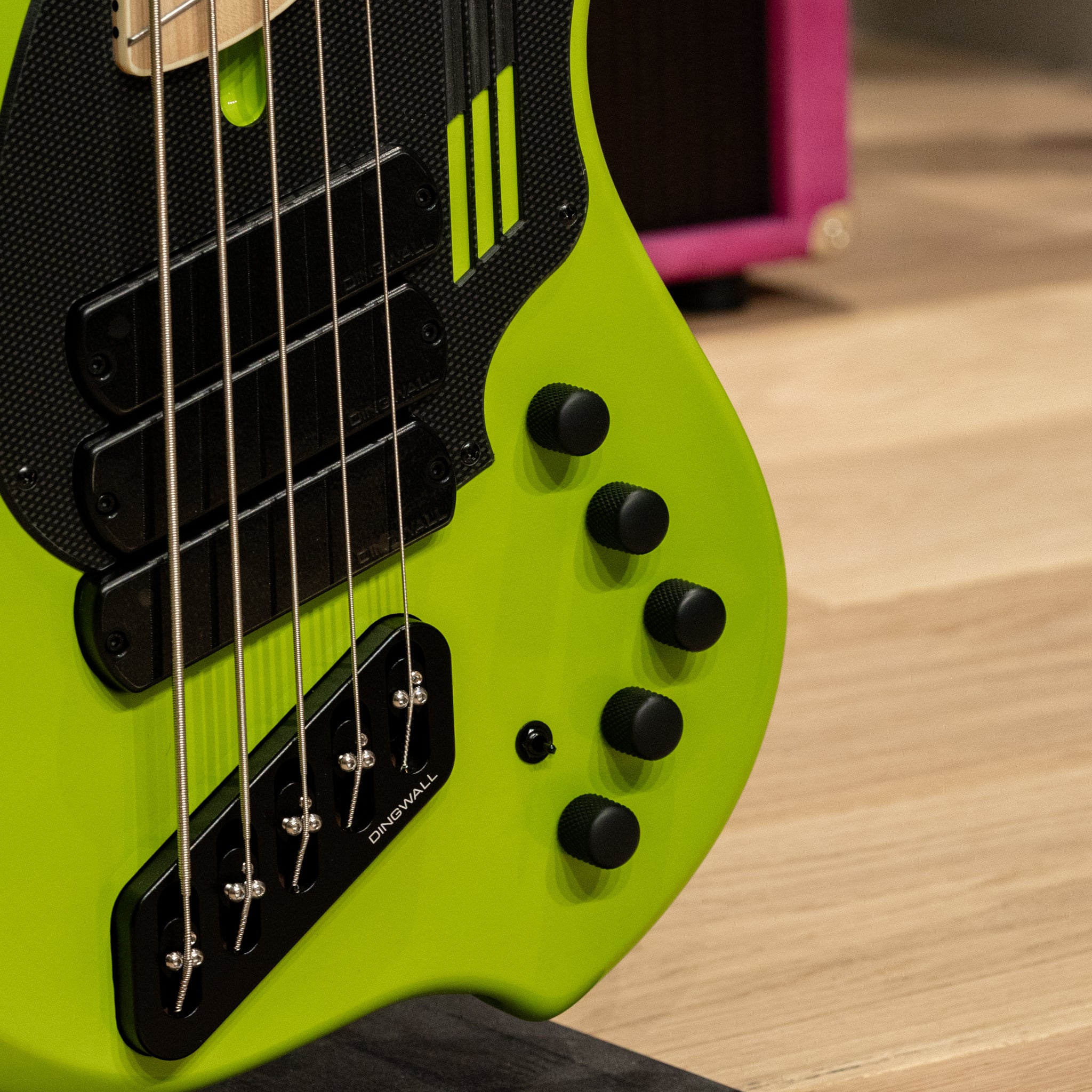 Dingwall NG3 Nolly Getgood 5-String - Ferrari Green – Round Hill