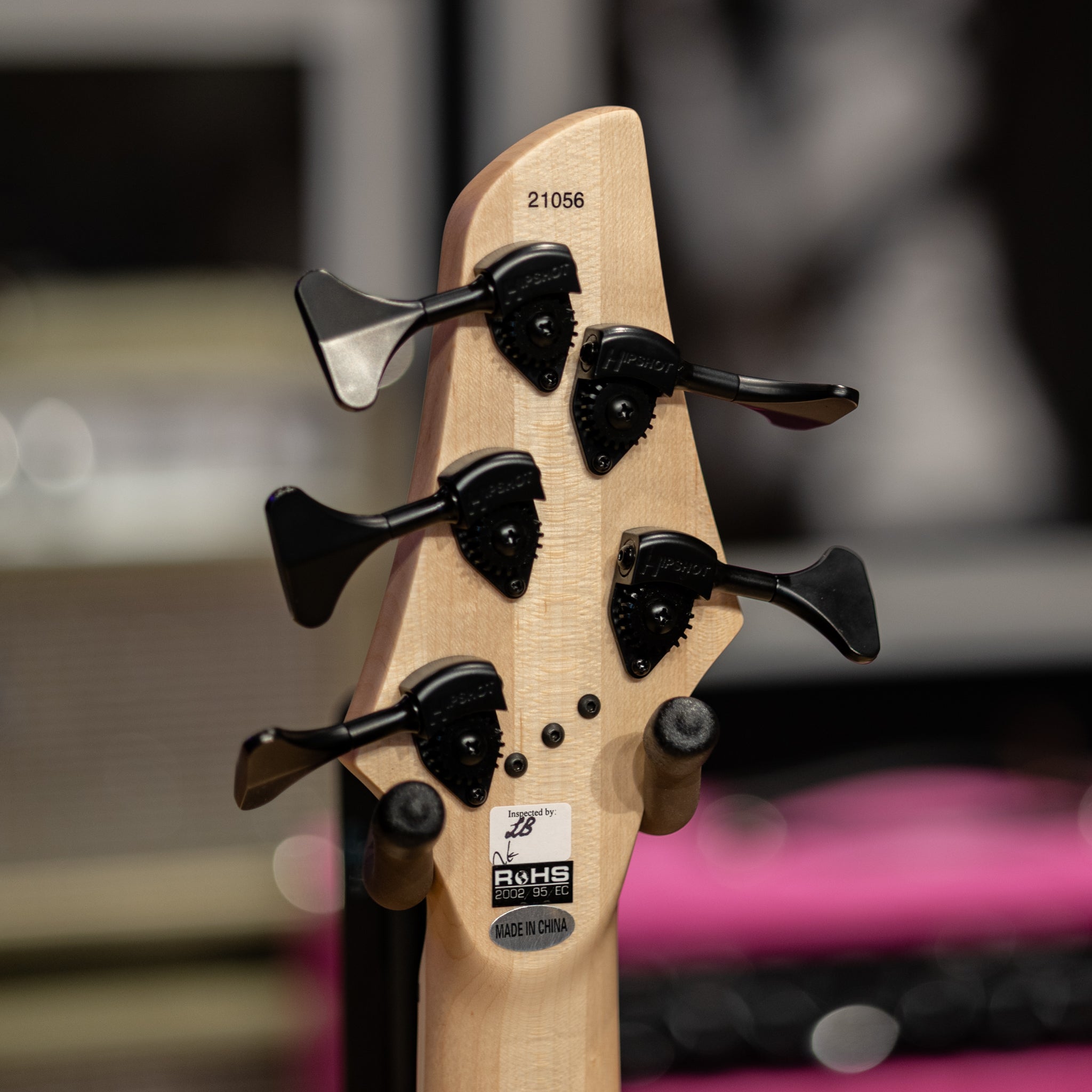 Dingwall NG3 Nolly Getgood 5-String - Lamborghini Orange – Round