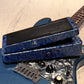 Flattley Wah Pedal 10th Anniversary Edition - Blue Paisley Skulls