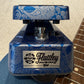 Flattley Wah Pedal 10th Anniversary Edition - Blue Paisley Skulls