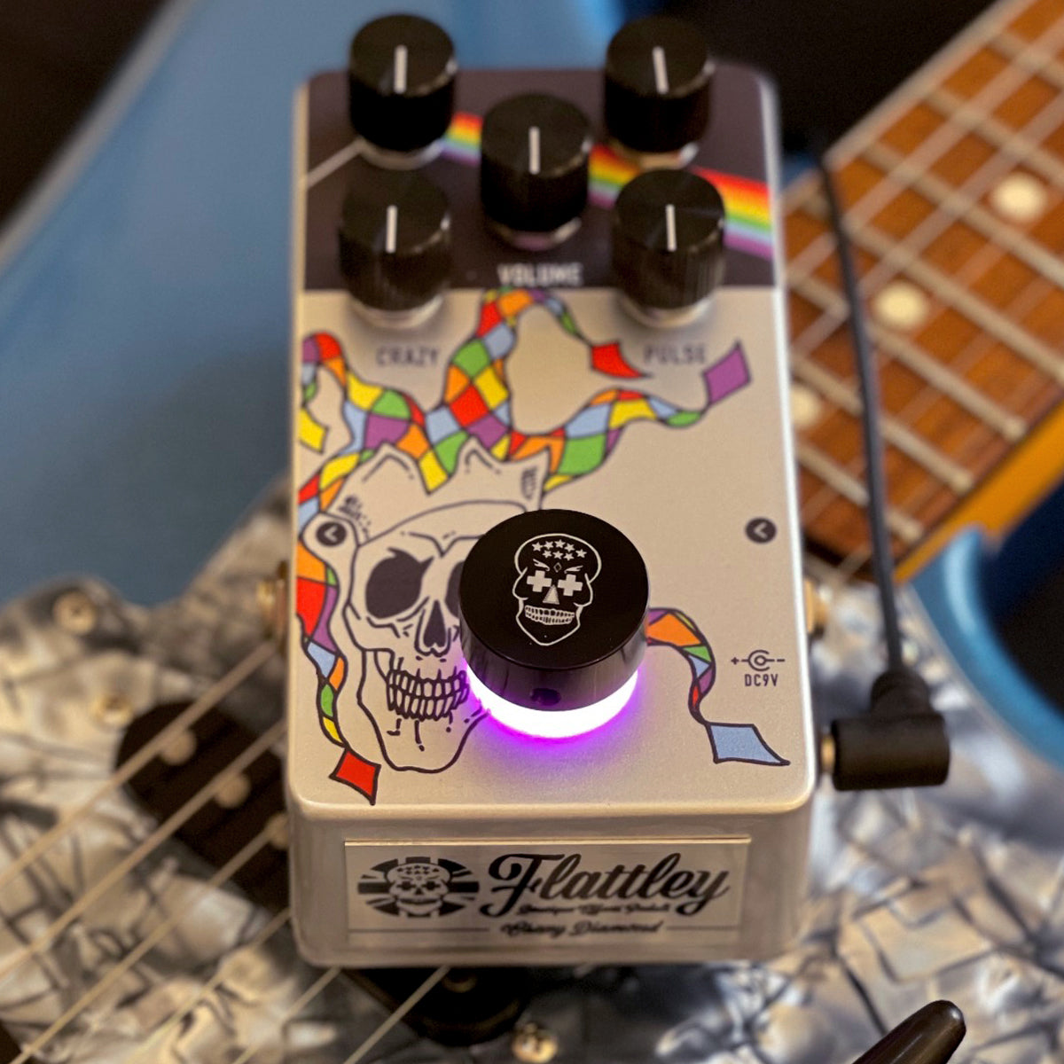 Flattley Crazy Diamond Univibe Pedal