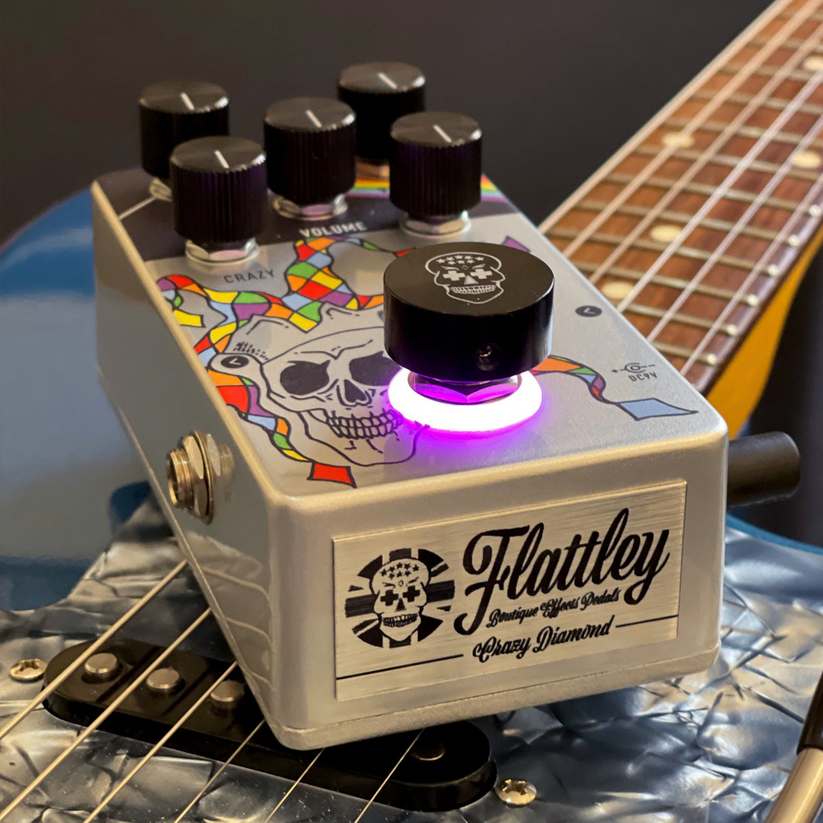 Flattley Crazy Diamond Univibe Pedal