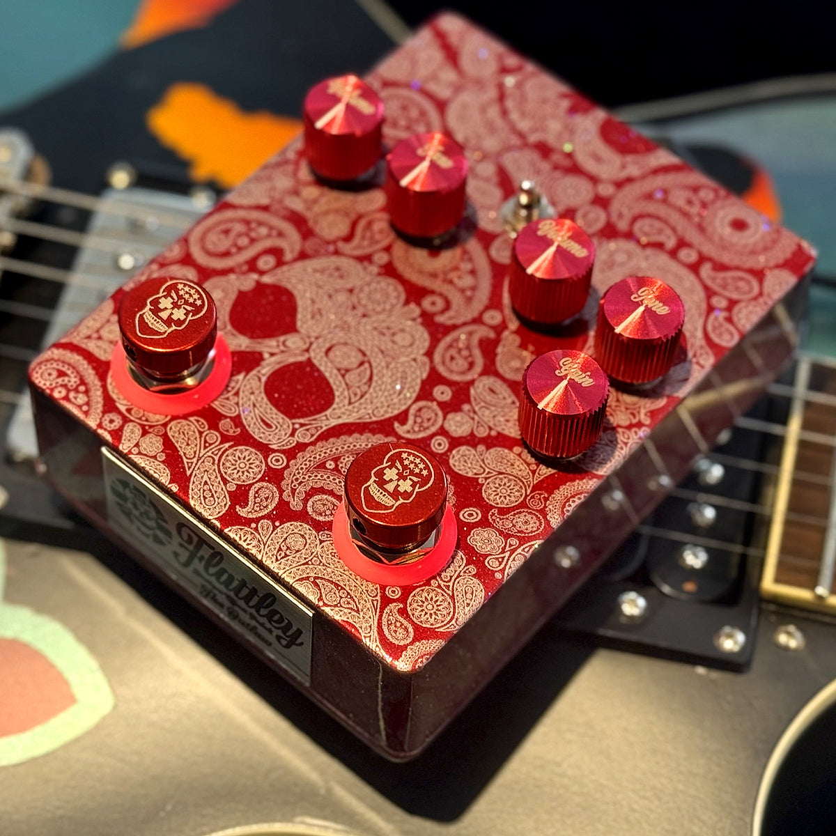 Flattley The Outlaw Dual Overdrive & Tone Booster Pedal