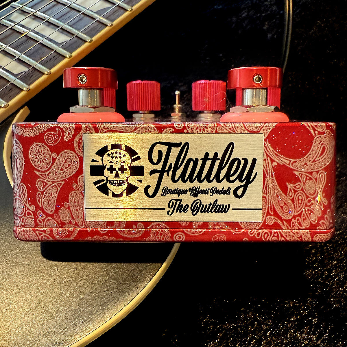 Flattley The Outlaw Dual Overdrive & Tone Booster Pedal