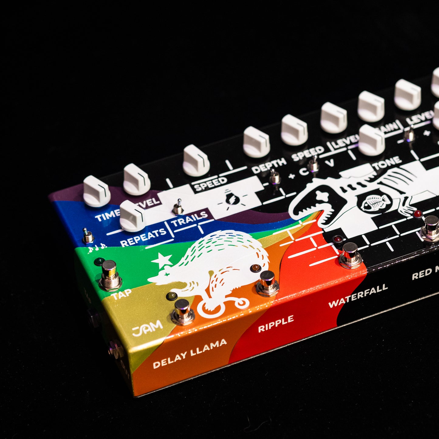 JAM Pedals Custom Pink Flow - Dark Side