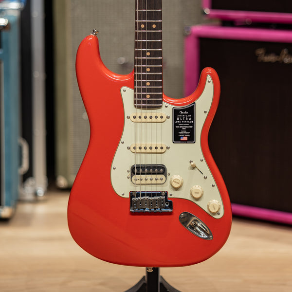 Fender American Ultra Luxe Vintage '60s Stratocaster HSS - Fiesta