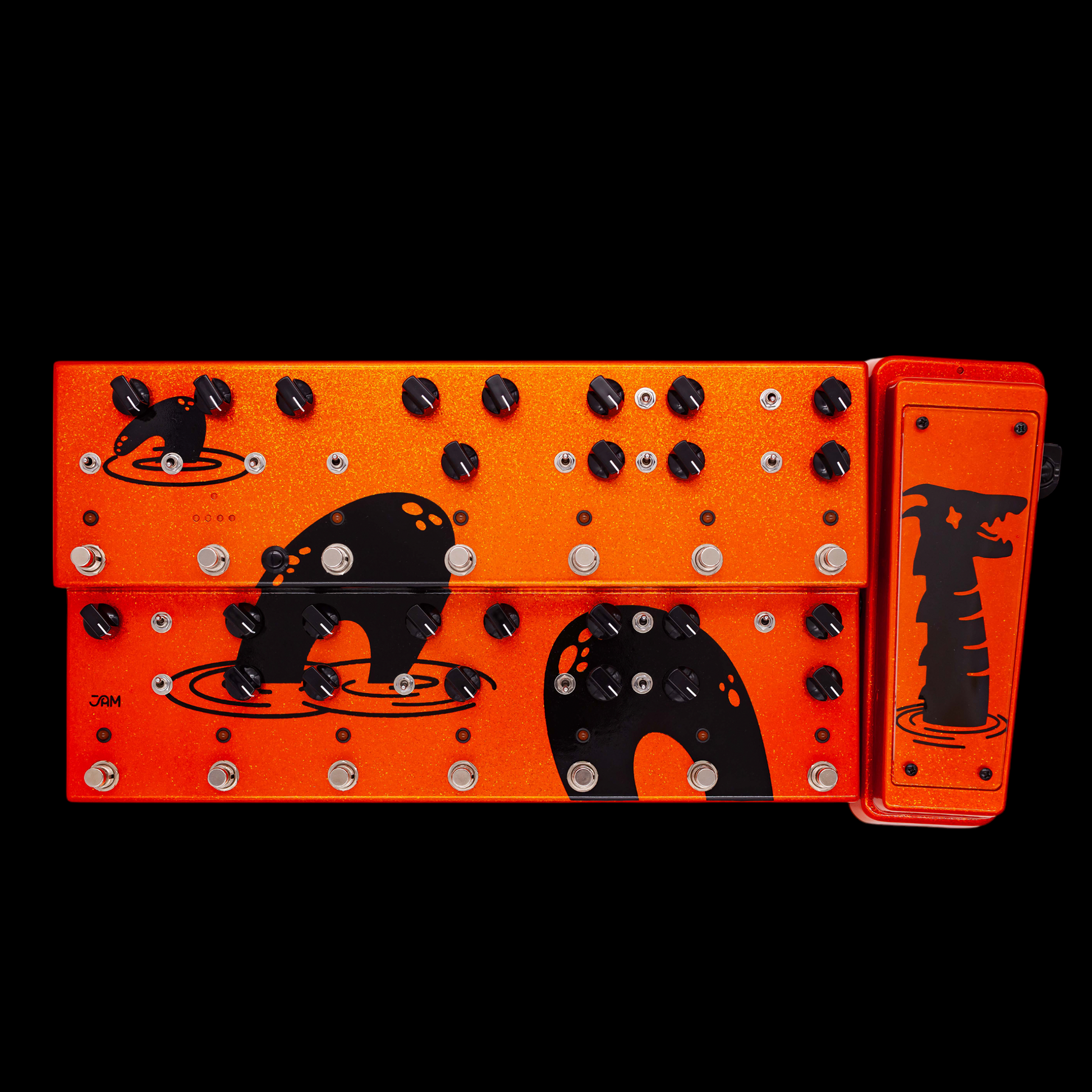 greg koch pedal JAM Pedals Koch Ness Monster Supreme Multi Effects Pedal – Round Hill Music Co