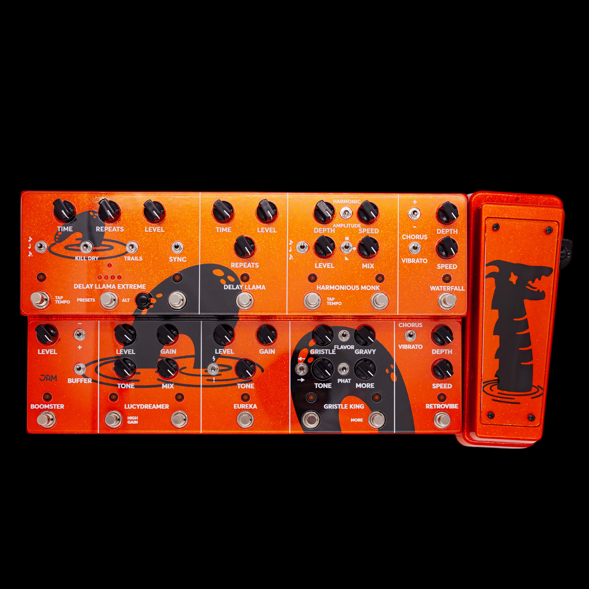 jam pedals multi effects JAM Pedals Koch Ness Monster Supreme Multi Effects Pedal – Round Hill Music Co