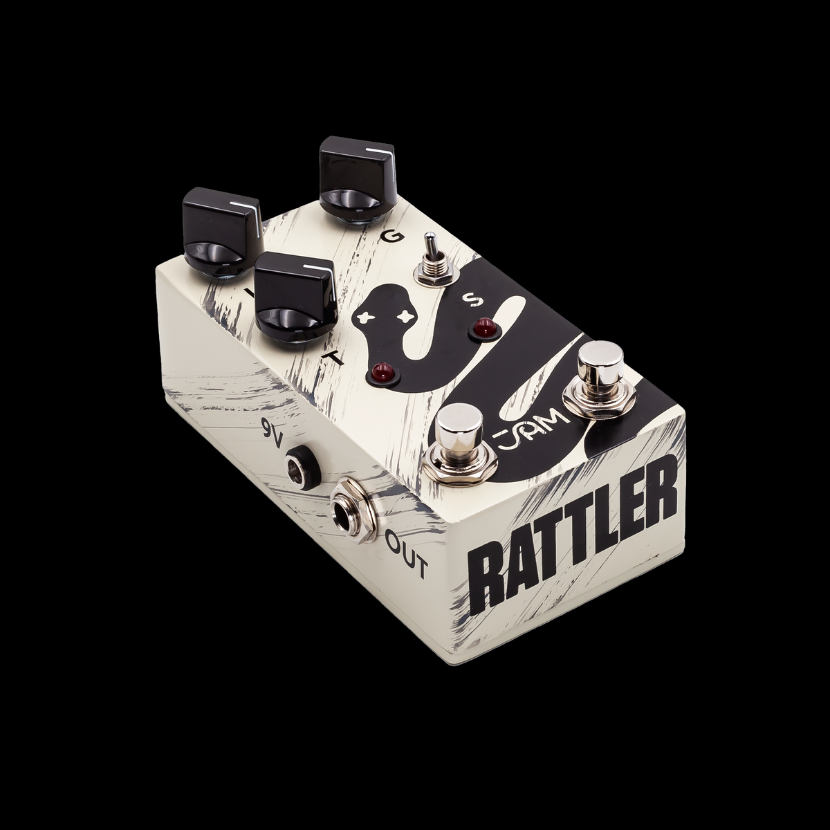 JAM Pedals Rattler Distortion Pedal – Round Hill Music Co JAM Pedals Rattler Distortion Pedal – Round Hill Music Co