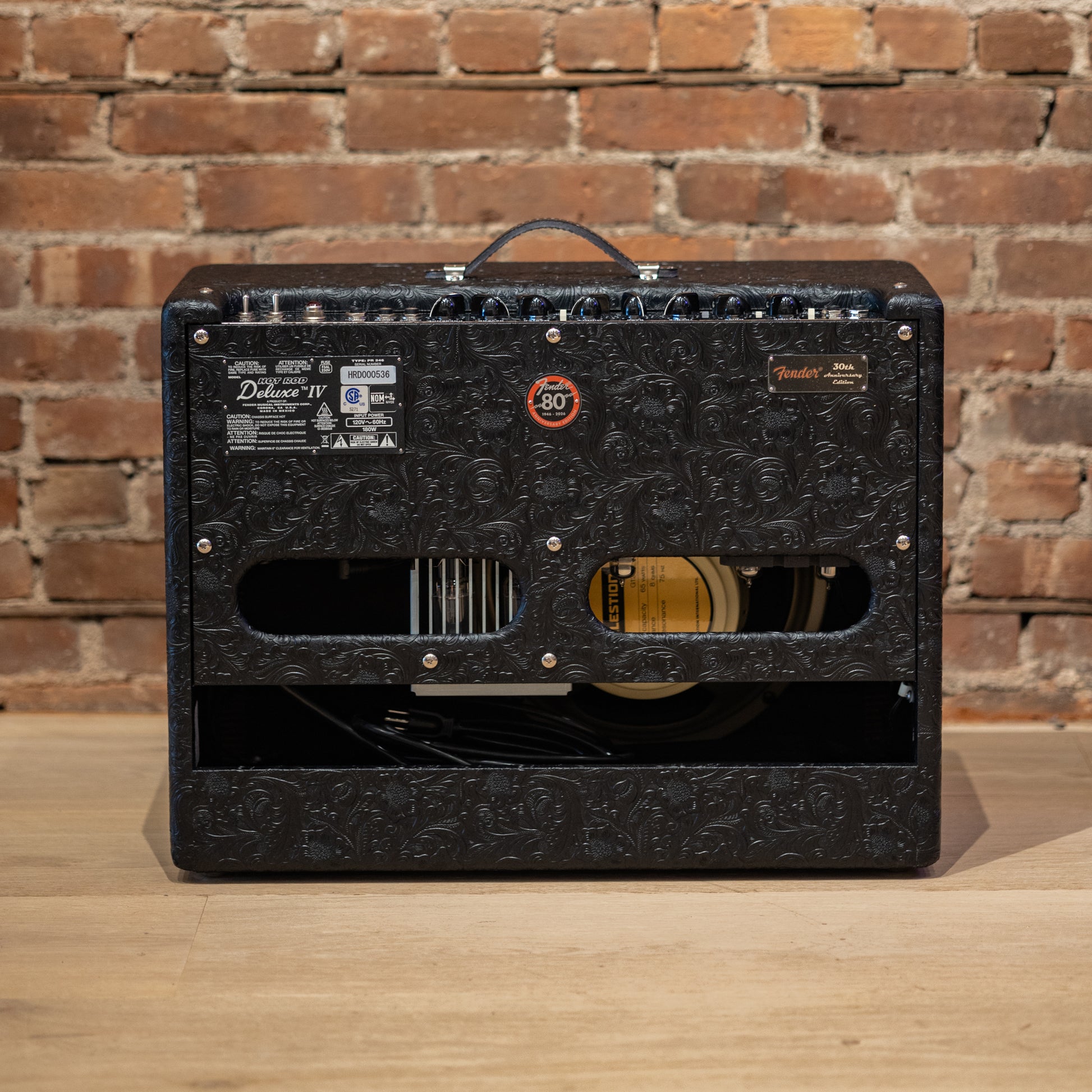 Fender Hot Rod Deluxe 30th Anniversary 40W 1x12 Combo Black Western - Greenwich, CT Round Hill Music Co.