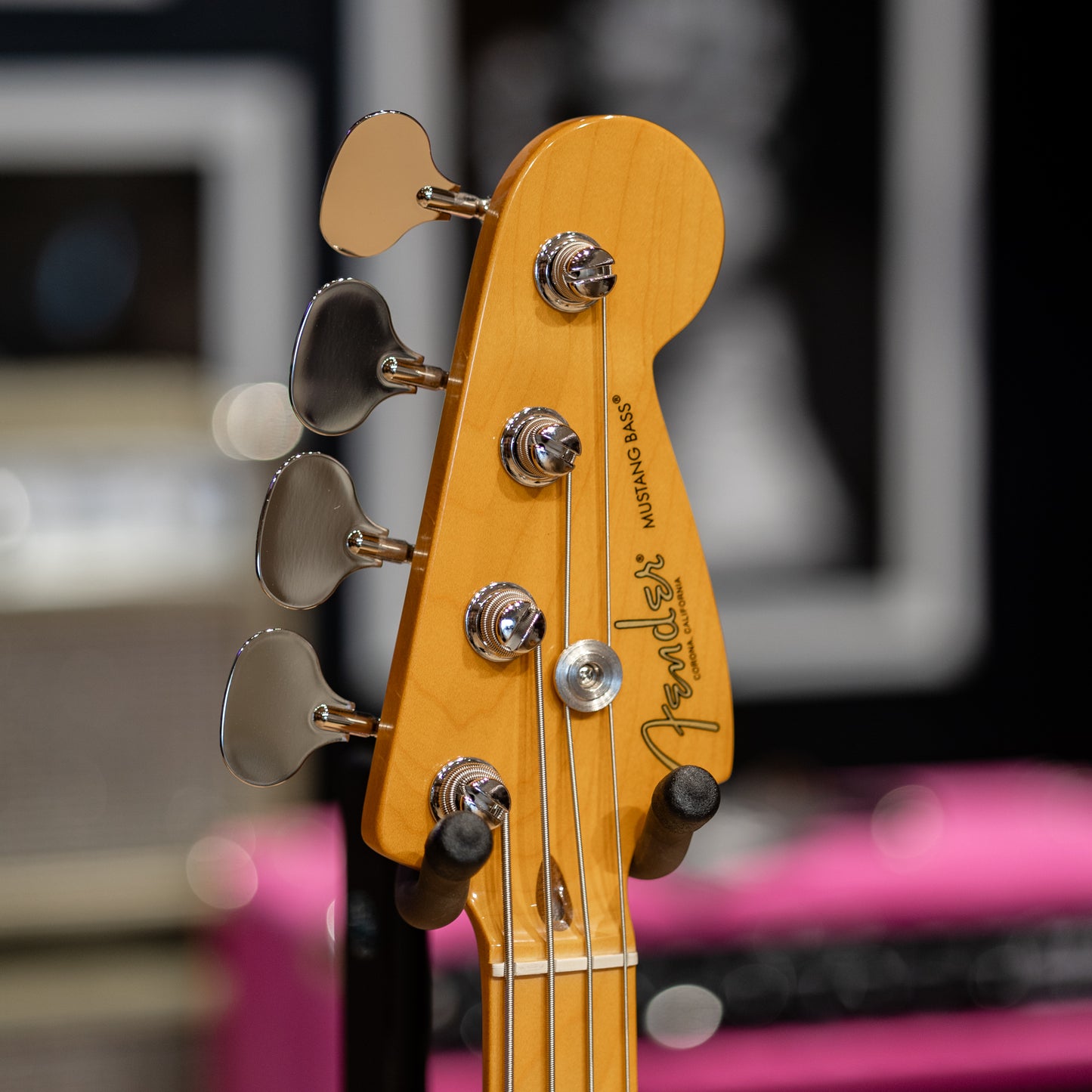 Fender Professional Classic Mustang Bass - Faded Dakota Red