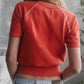 Women's Fender Short Sleeve Raglan - Red