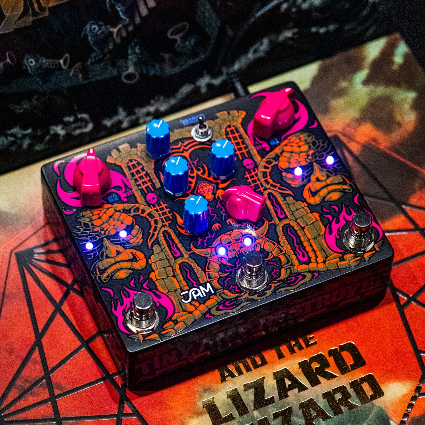 JAM Pedals Tiny Amp Destroyer - King Gizzard & The Lizard Wizard