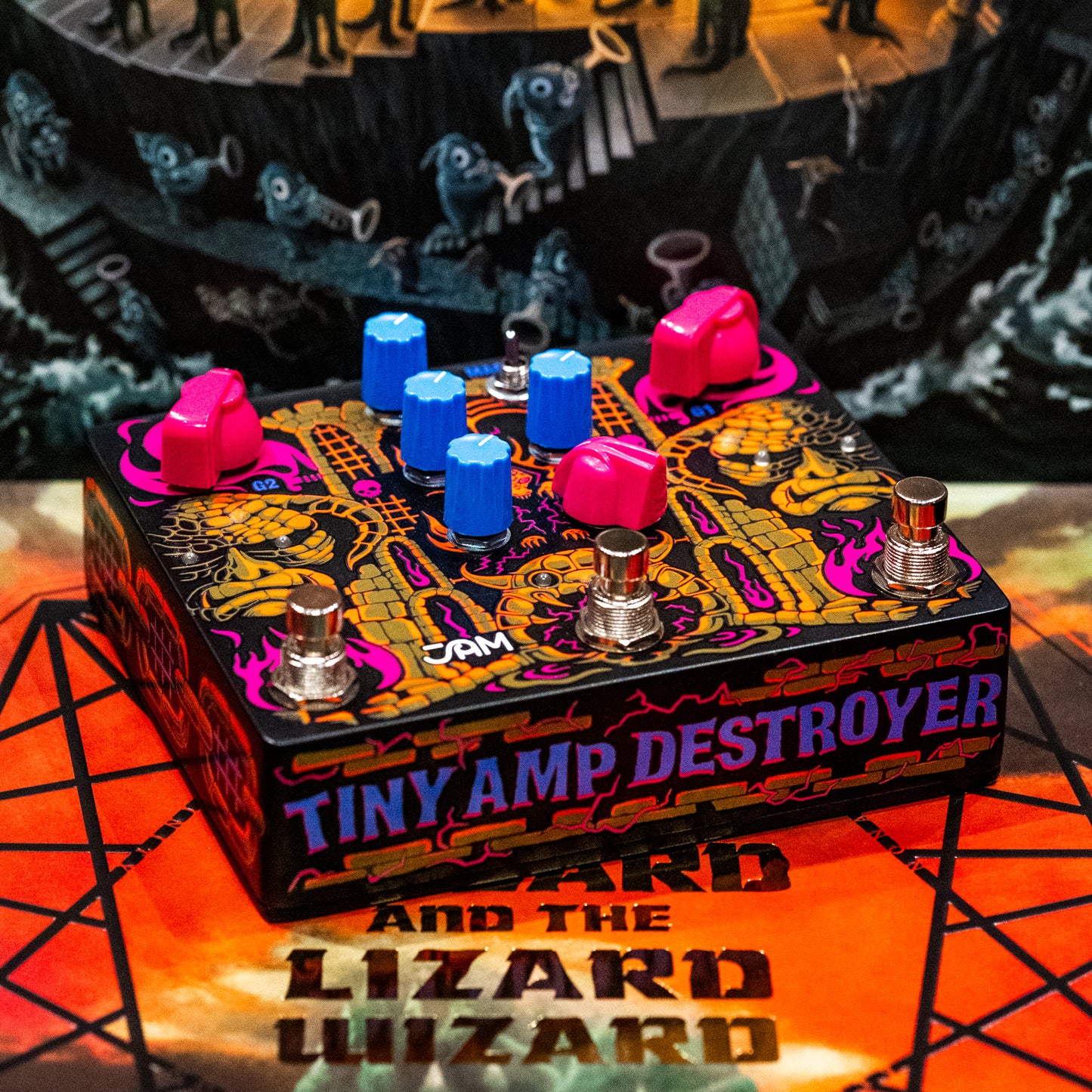 JAM Pedals Tiny Amp Destroyer - King Gizzard & The Lizard Wizard