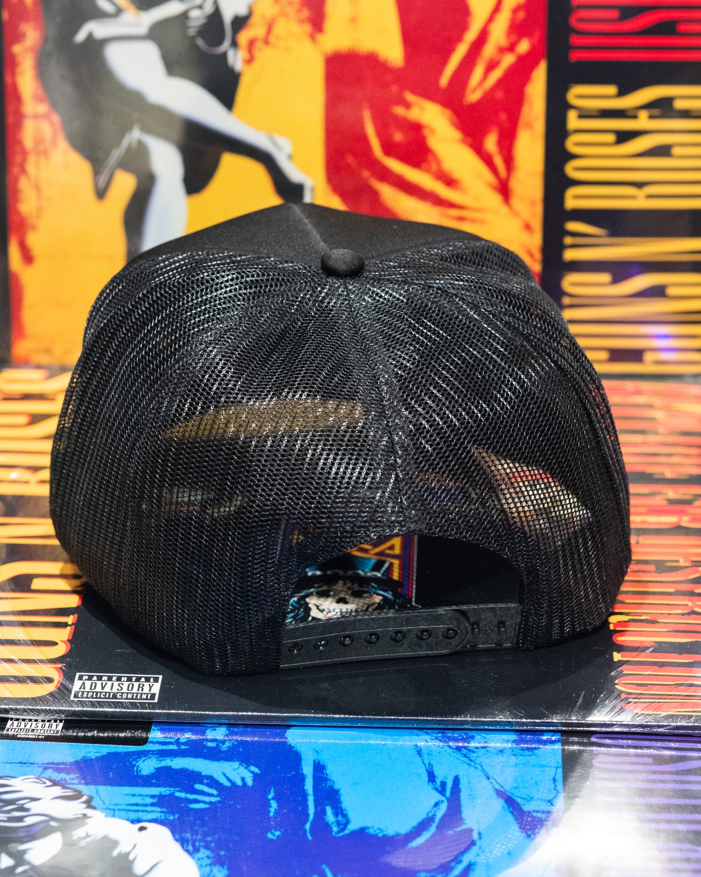 Madeworn Guns N' Roses Good Time Trucker Hat - Black