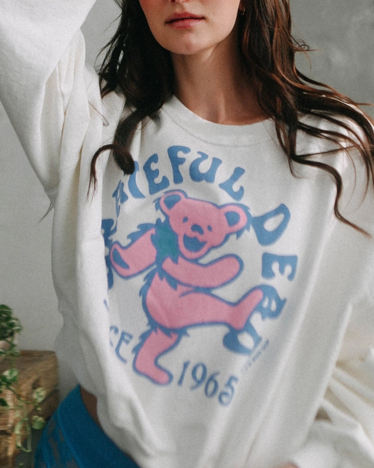 Women's Grateful Dead 1965 Sweatshirt - White