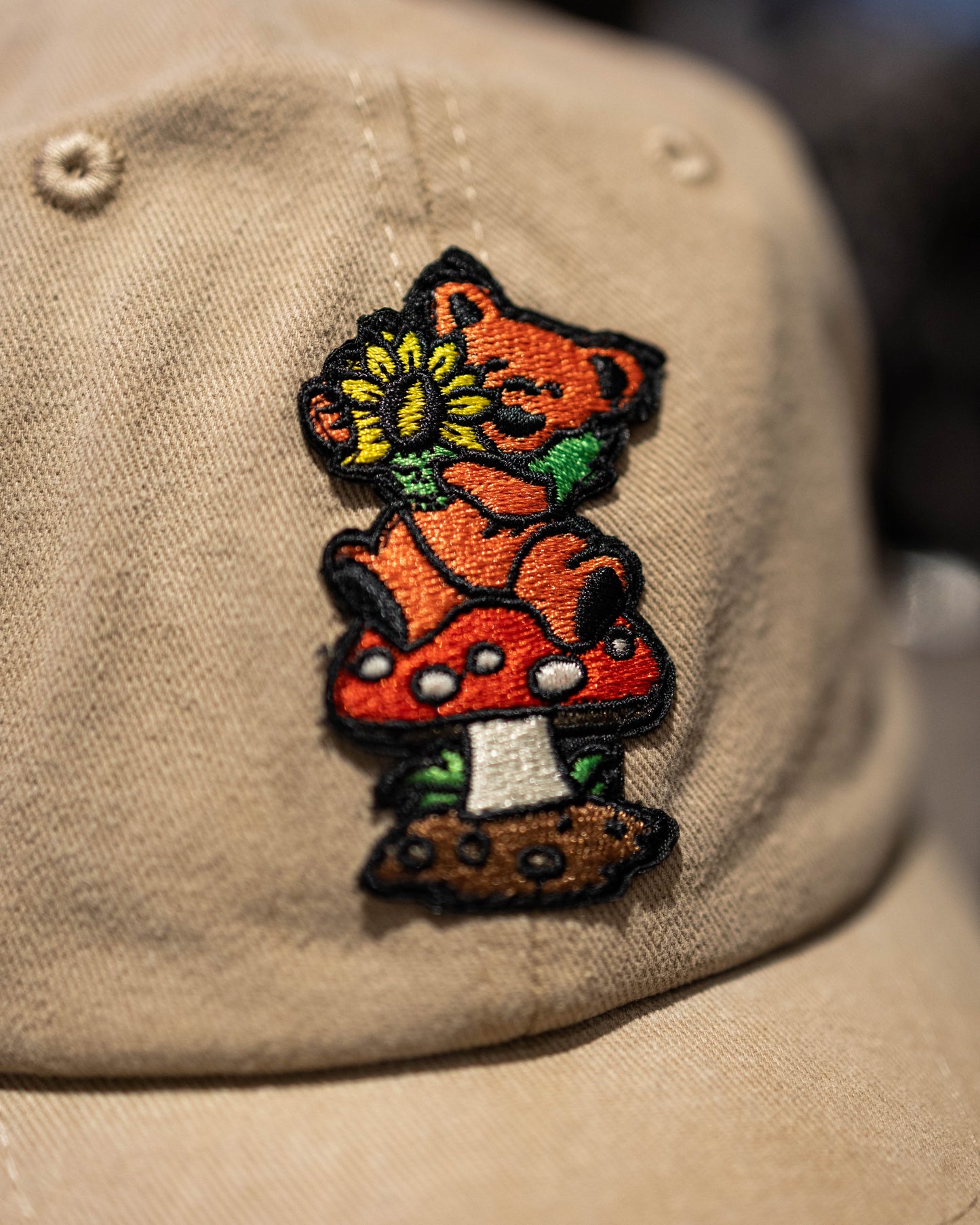 Grateful Dead Bear Hat - Sand