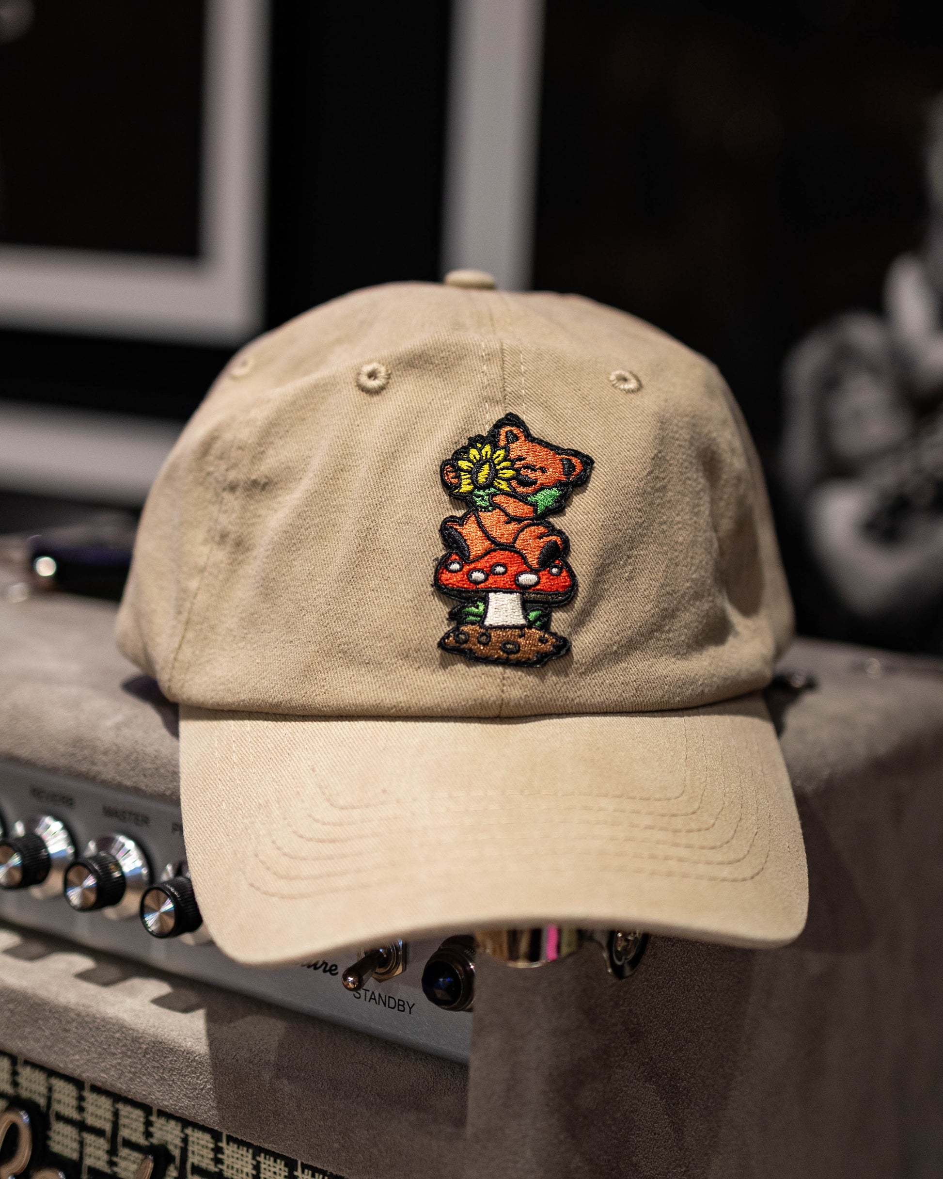 Grateful Dead Bear Hat Sand