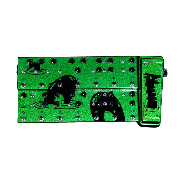 JAM Pedals Custom Koch Ness Monster Supreme Multi Effects Pedal - Serpent Scale