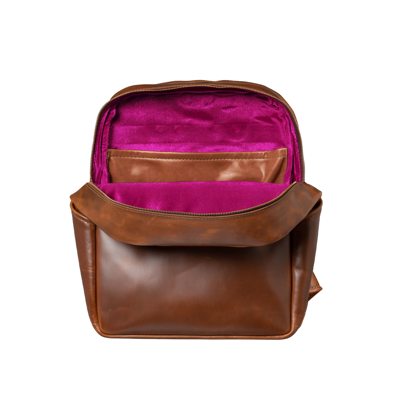 Lifton x Gibson Leather Backpack - Brown