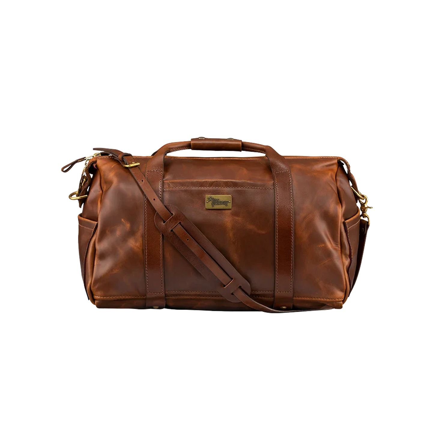 Lifton x Gibson Leather Duffle Bag - Brown