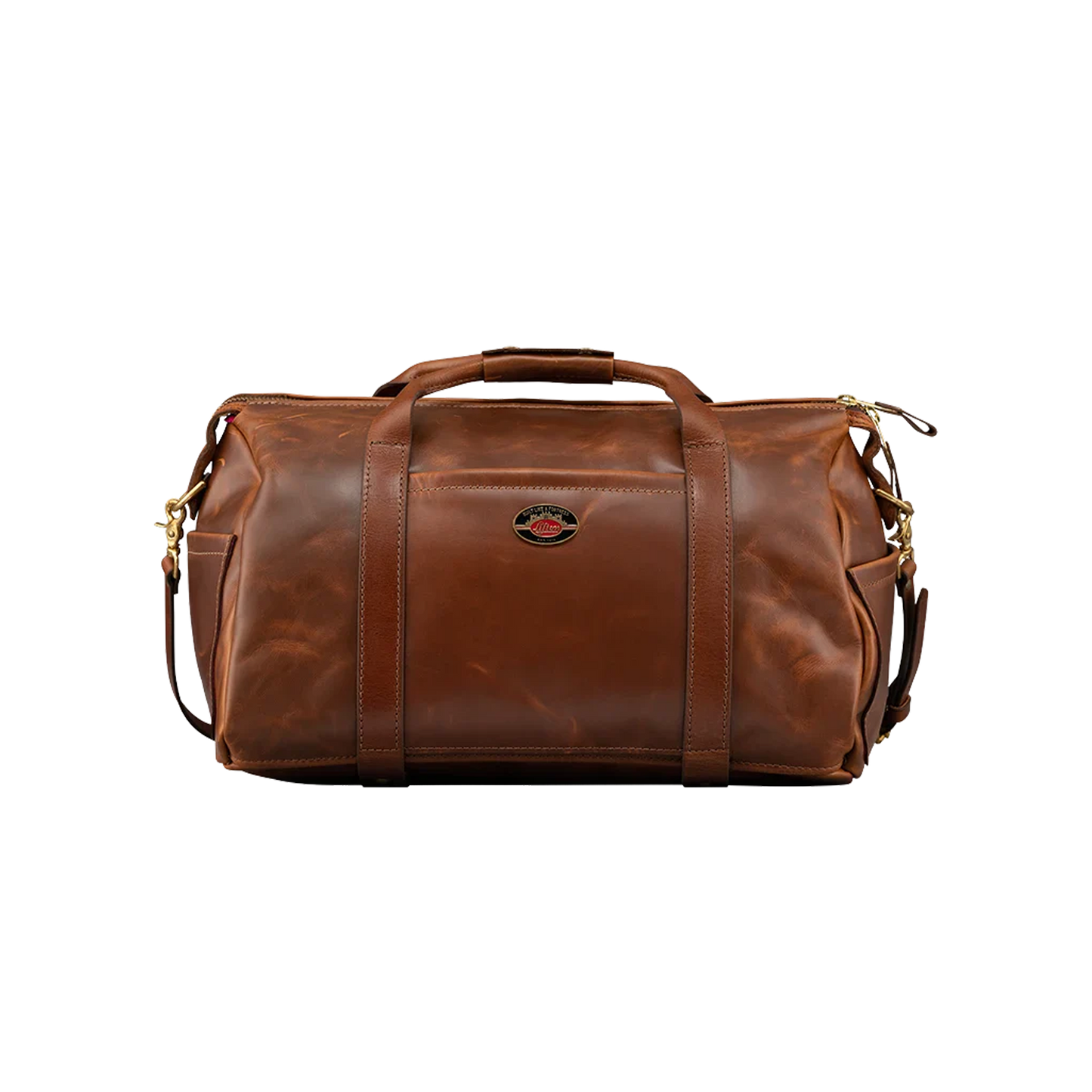 Lifton x Gibson Leather Duffle Bag - Brown