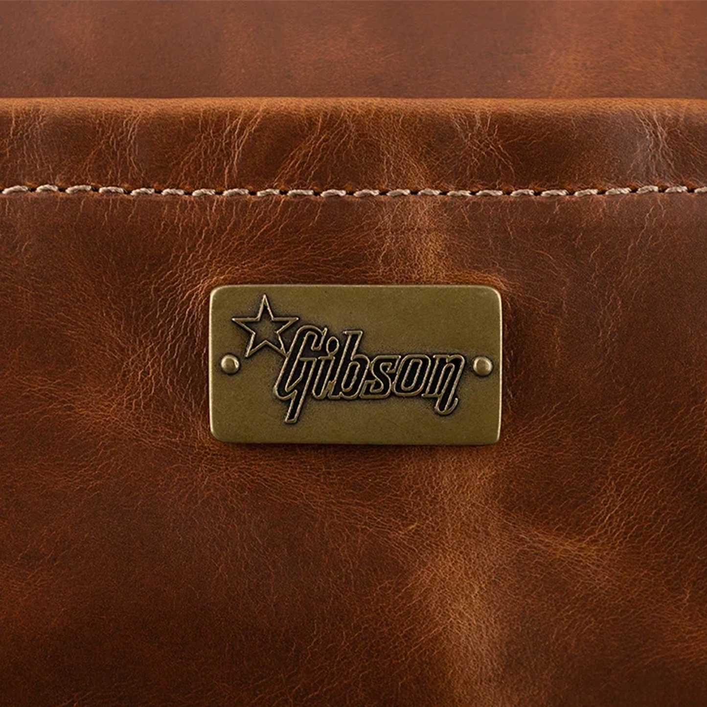 Lifton x Gibson Leather Duffle Bag - Brown