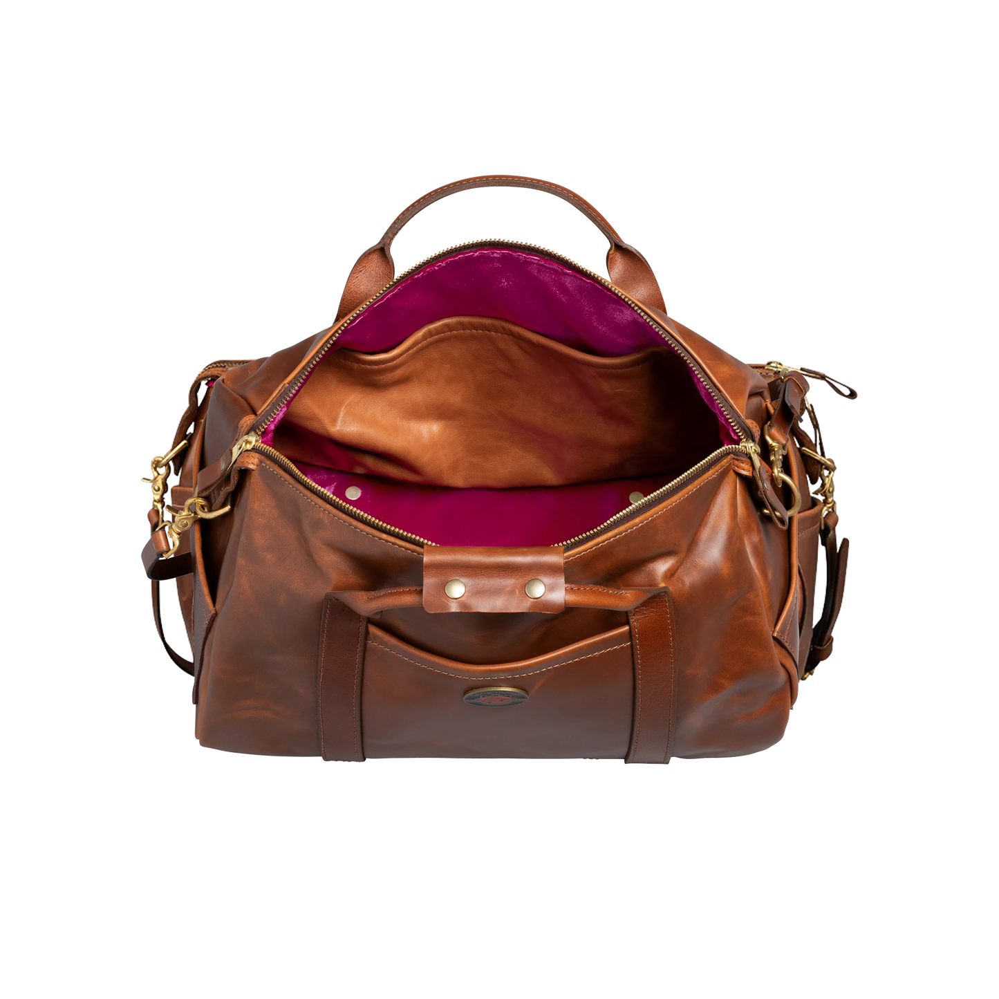 Lifton x Gibson Leather Duffle Bag - Brown