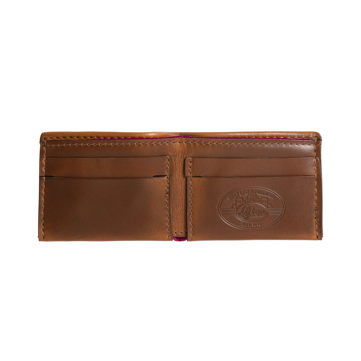 Lifton x Gibson Leather Wallet - Brown