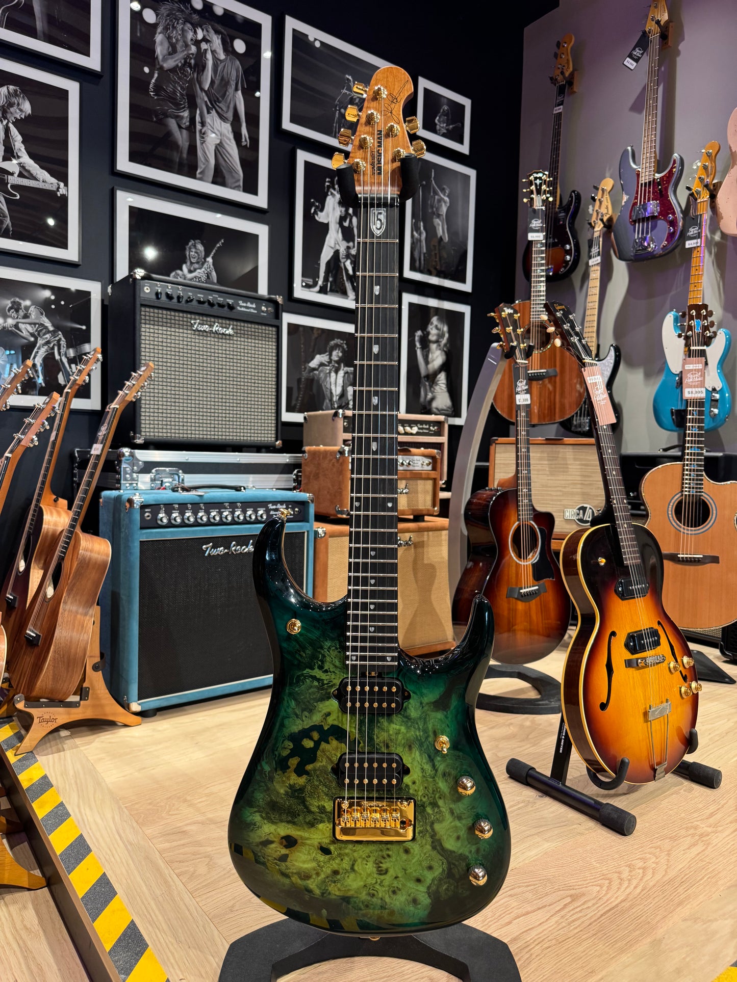 Ernie Ball Music Man John Petrucci JP15 Piezo BFR - Toxic Sludge