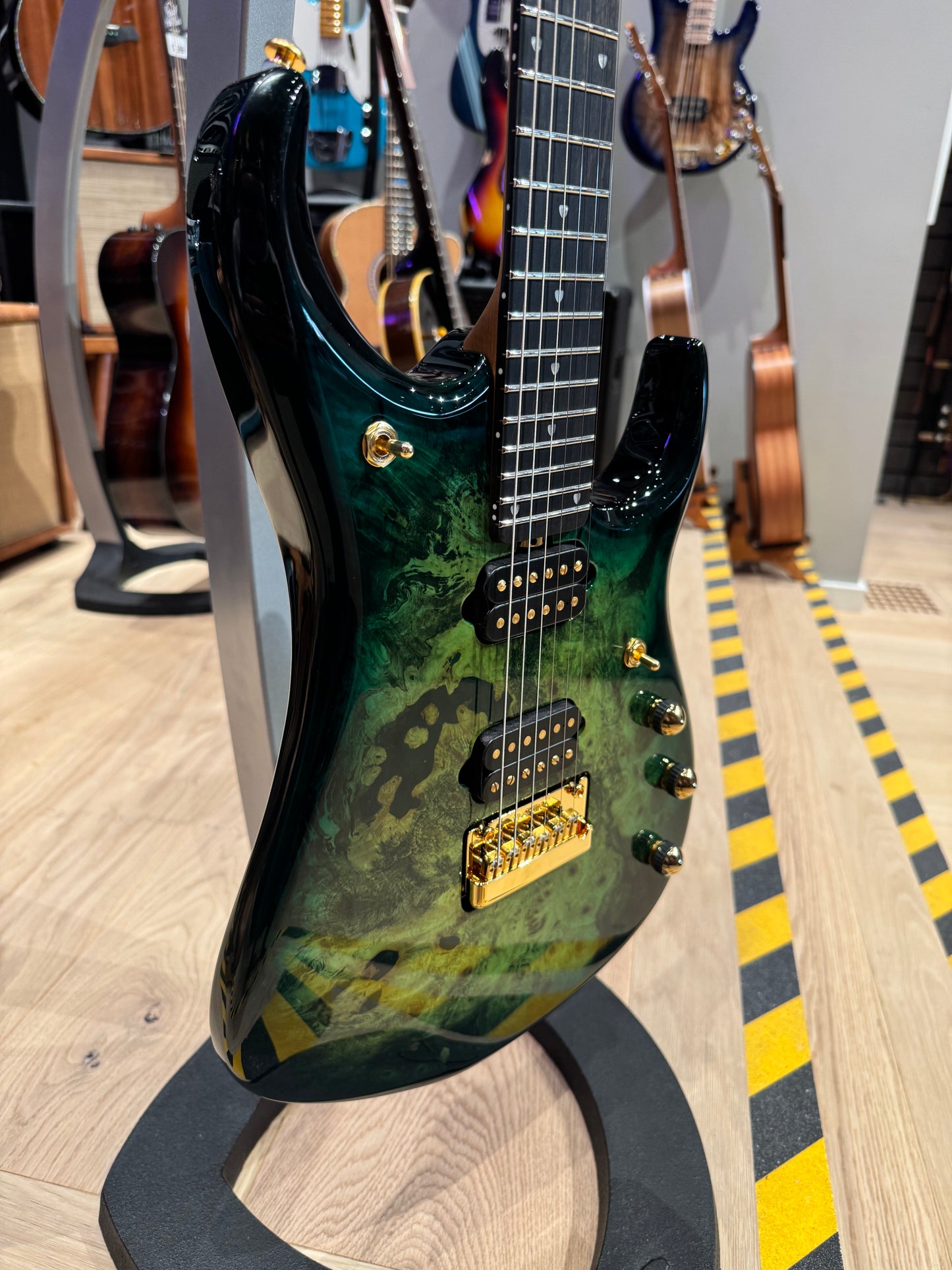 Ernie Ball Music Man John Petrucci JP15 Piezo BFR - Toxic Sludge