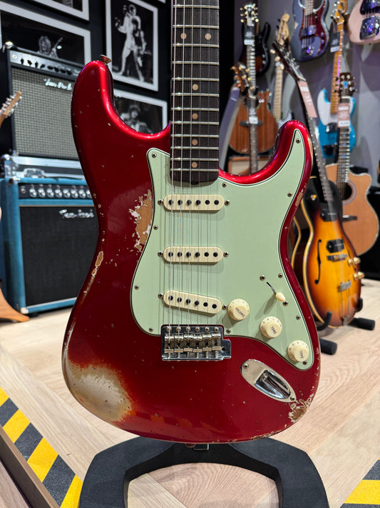 Fender Custom Shop 1962 Stratocaster Heavy Relic - Candy Apple Red