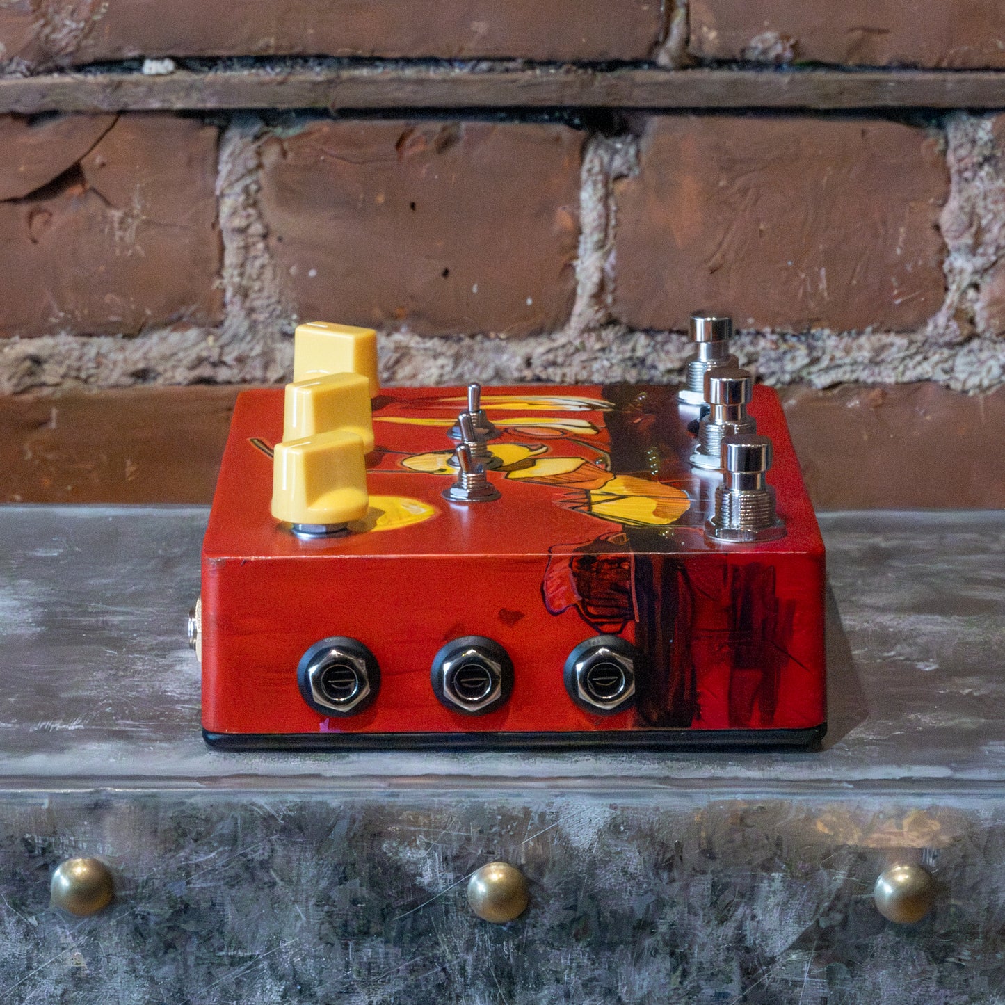 JAM Pedals Delay Llama XTREME Analog Delay Pedal - Custom Shop ("Antwork")